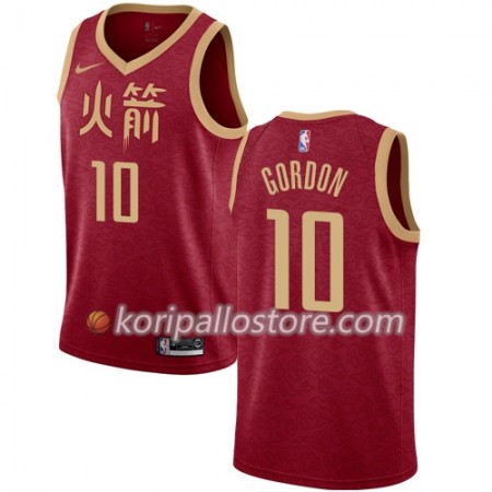 Houston Rockets Eric Gordon 10 2018-19 Nike City Edition Punainen Miesten Pelipaidat Swingman 